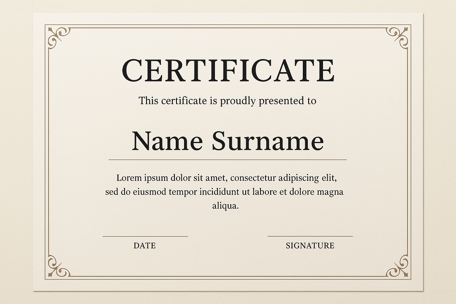 ISO 9001 Certificate